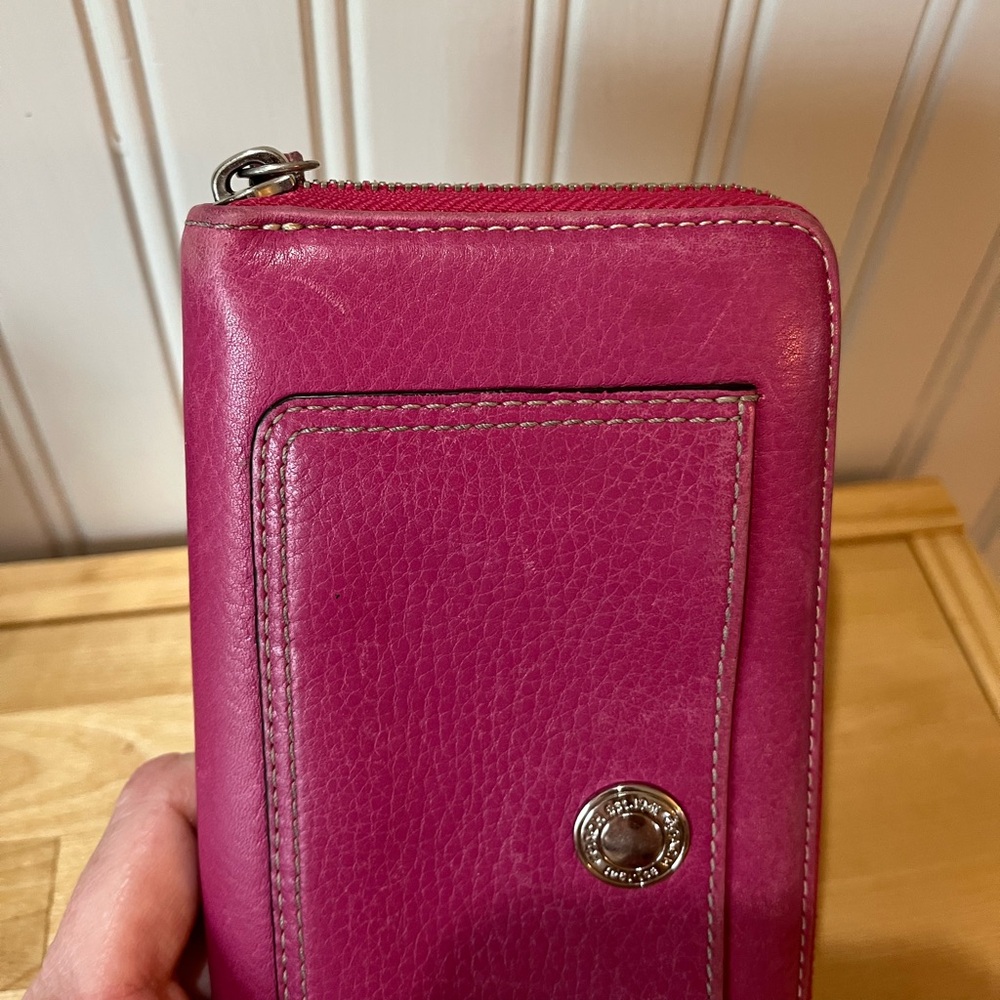 Coach Zip around Long Wallet - Vtg - Picture 9 of 9